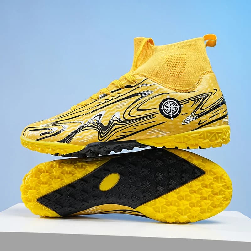 New Professional Football Shoes Light Spring for Men and Women, Sport Shoes Awesome with Stable Nails for Outer