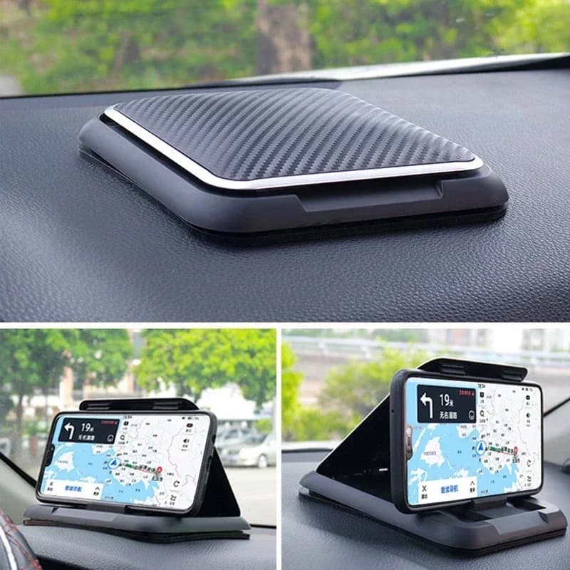 Supporto per telefono per auto 1PC Supporto per telefono universale per cruscotto per auto Ventosa in silicone antiscivolo Supporto per smartphone regolabile