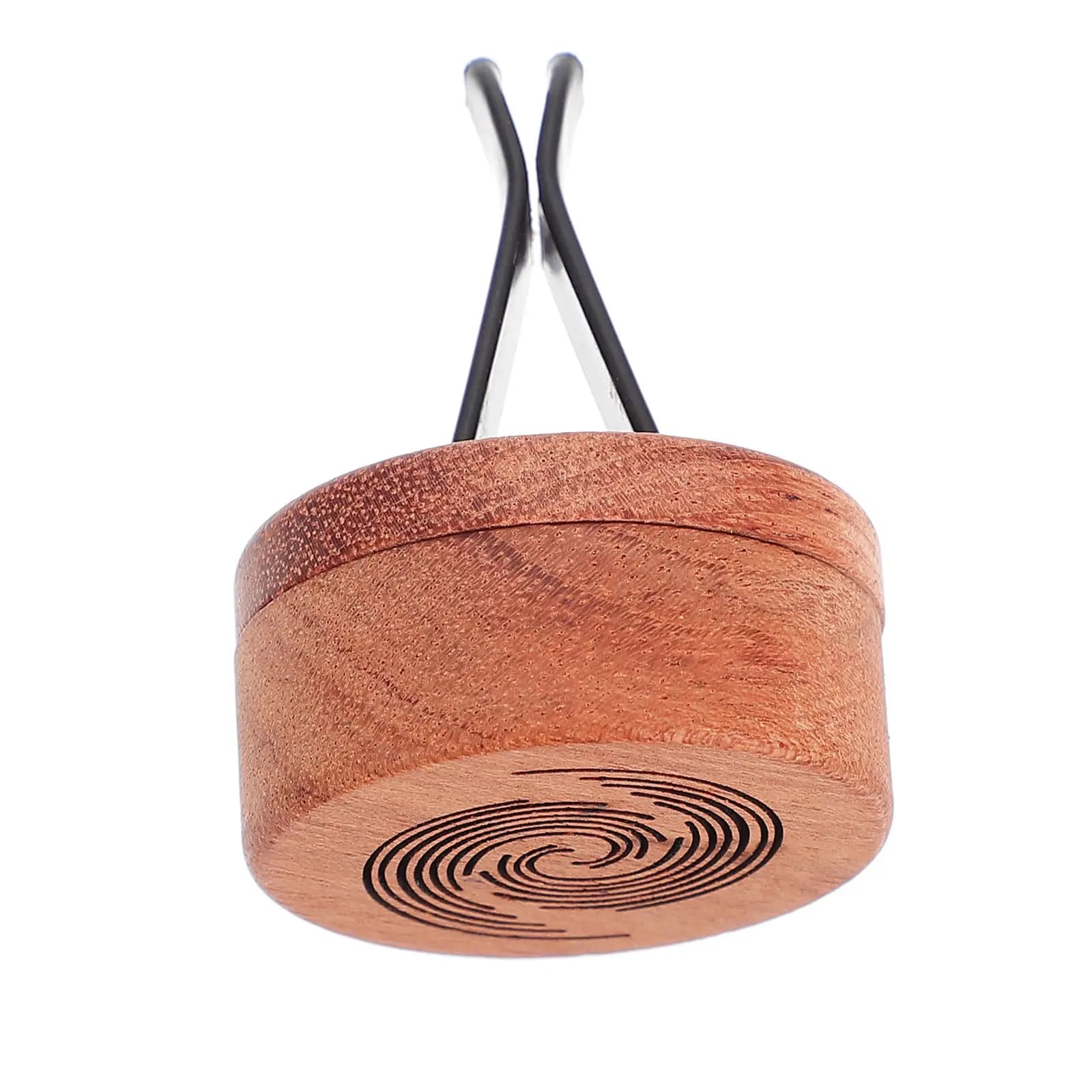 Car Interior Wood Aroma Diffuser, Premium Essential Oil Diffuser in Palissandro Wood, Wood Decorative Environment Deodorant, Antistress