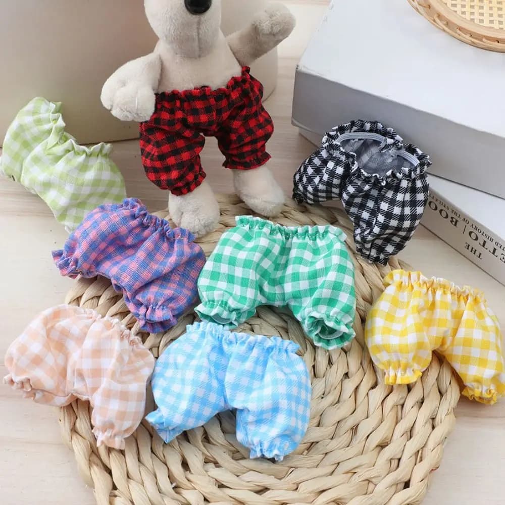 New Fashion Doll Lantern Pants 20 Colors Multistyles Doll Shorts Trousers Clothes for 10cm Cotton Doll