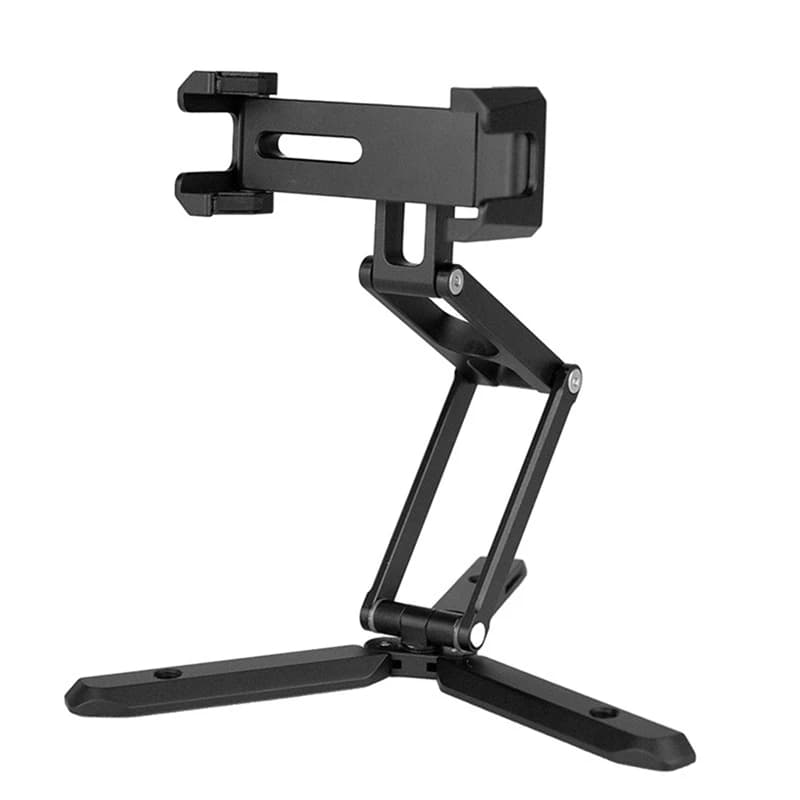 Treppiede pieghevole Mini tasca magnetica per telefono Treppiede Selfe Stick Supporto per smartphone da tavolo per fotografia video