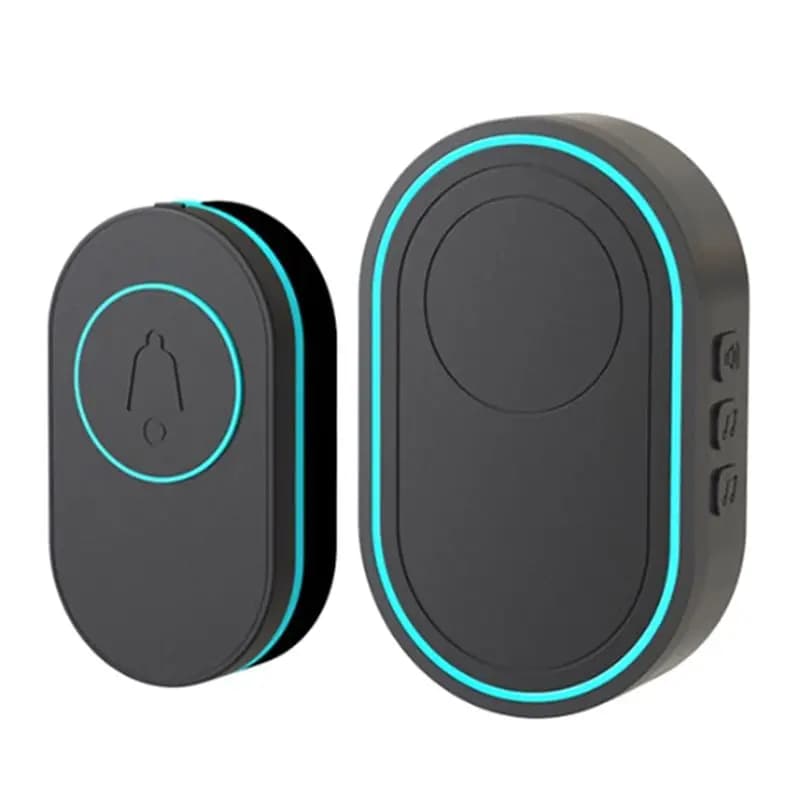 A25P Emergency Button Waterproof Intelligent Wireless Doorbell Home Welcome Doorbell Smart Door Bell Chime EU Plug