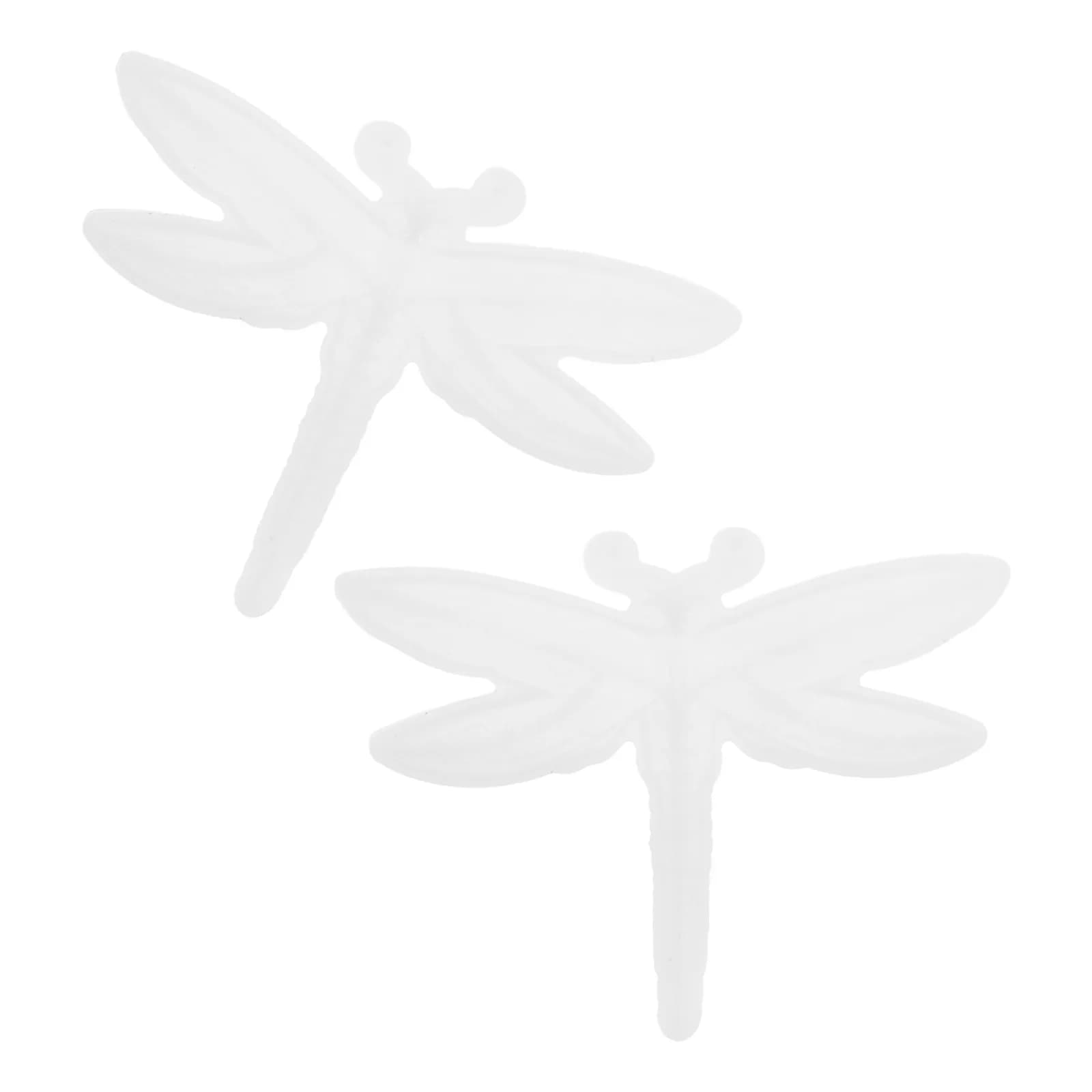 2 Pezzi Stampi per Decorazioni Murali a Forma di Libellula, Stampo in Silicone ad Alta Precisione per Resina, per Creazioni Fai-da-Te in Resina Epossidica 3D Semi-Rilievo per la Casa