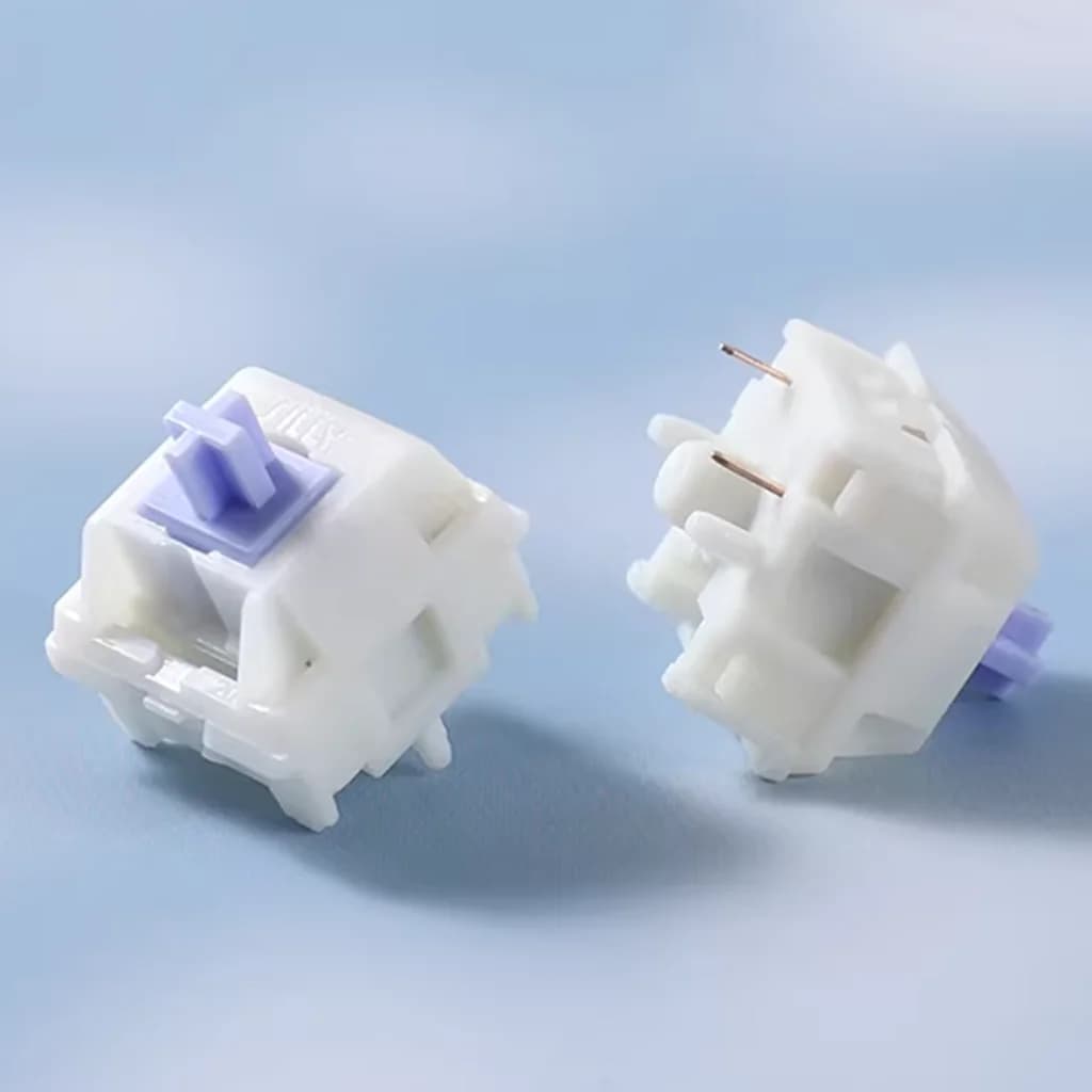 Siliworks x Napworks HMX Nap Switch 5 Pin 37g 45g Switch Lineari per Tastiera Meccanica, Switch HMX per Tastiera da Gaming, Switch Personalizzati