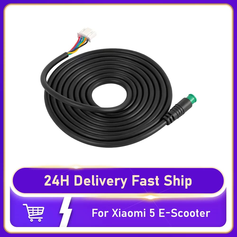 Controller Data Line for Xiaomi 5 Electric Scooter Kickscooter Instrument Line Connection Cable Replacement Part Accessories