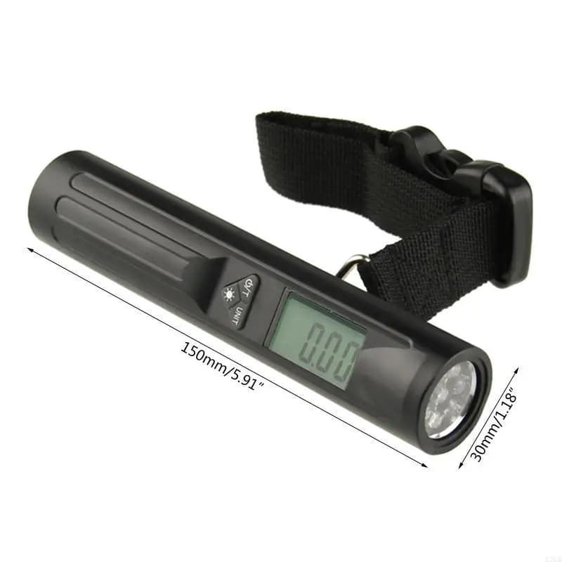 Household Outdoor Portable Digital Hanging Weighing Scales with Flashlight For Fishing Travel Luggage Suitcase