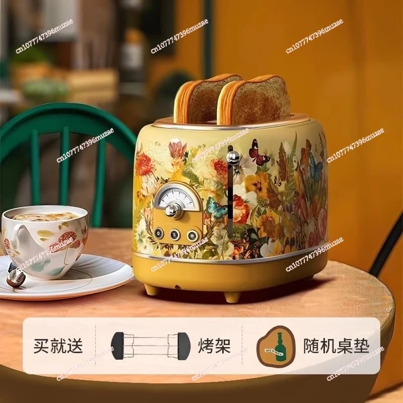 Electric kettle temperature display retro anti-dry burning household pot large capacity high value 304 stainless steel kettle