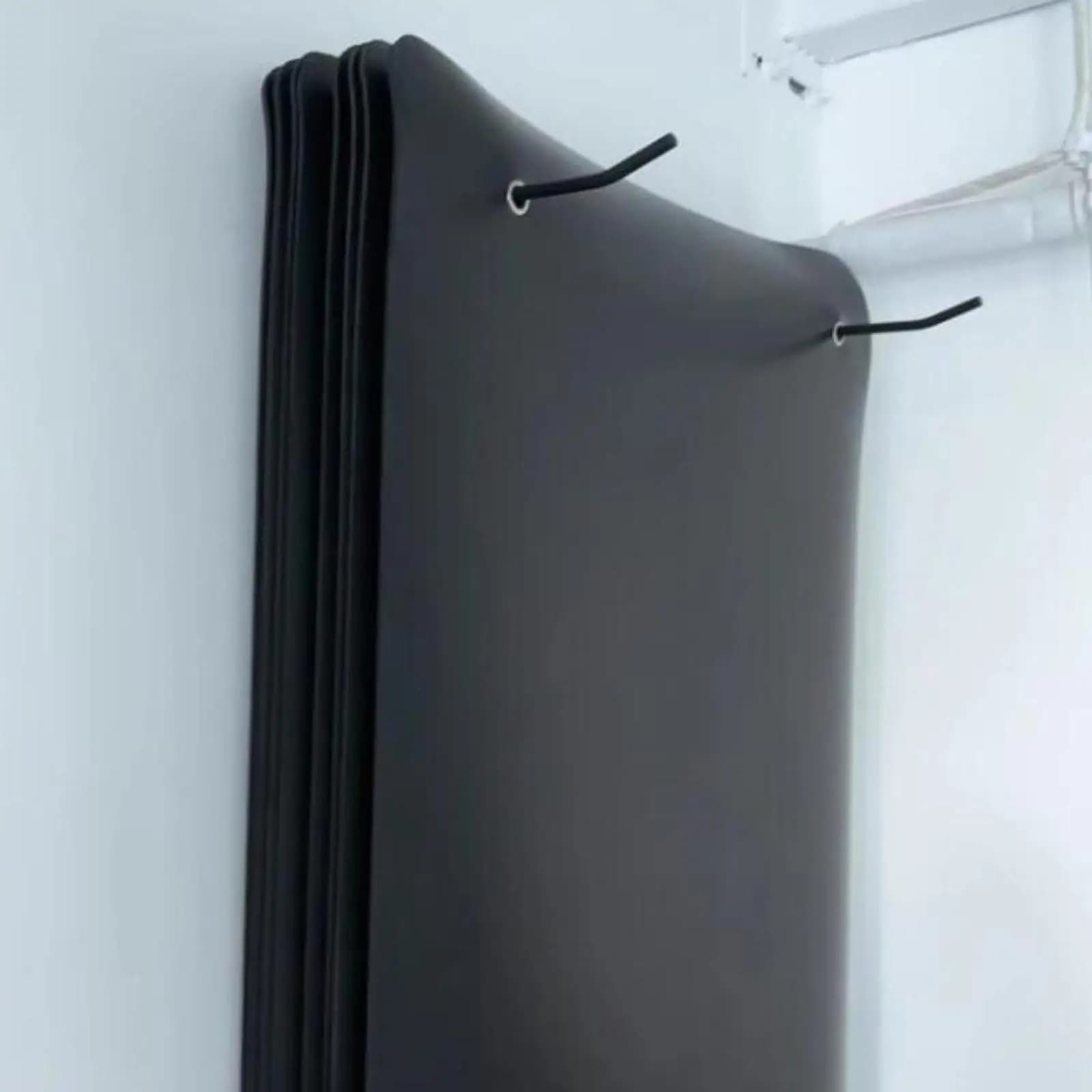 Support for Yoga Mats, Iron Organizer for Gym Accessories and Foam Rollers