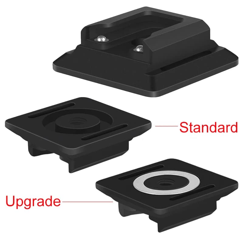 Triple Cold Shoe 1/4''' screw adapter extend for Arca-Swiss microphone Fill Light Monitor Magic Arm DSLR camera accessories