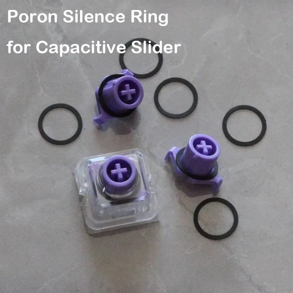 Anello silenzioso Poron per interruttore tastiera capacitivo EC Topre compatibile con DES/Topre/Realforce/HHKB/Leopold