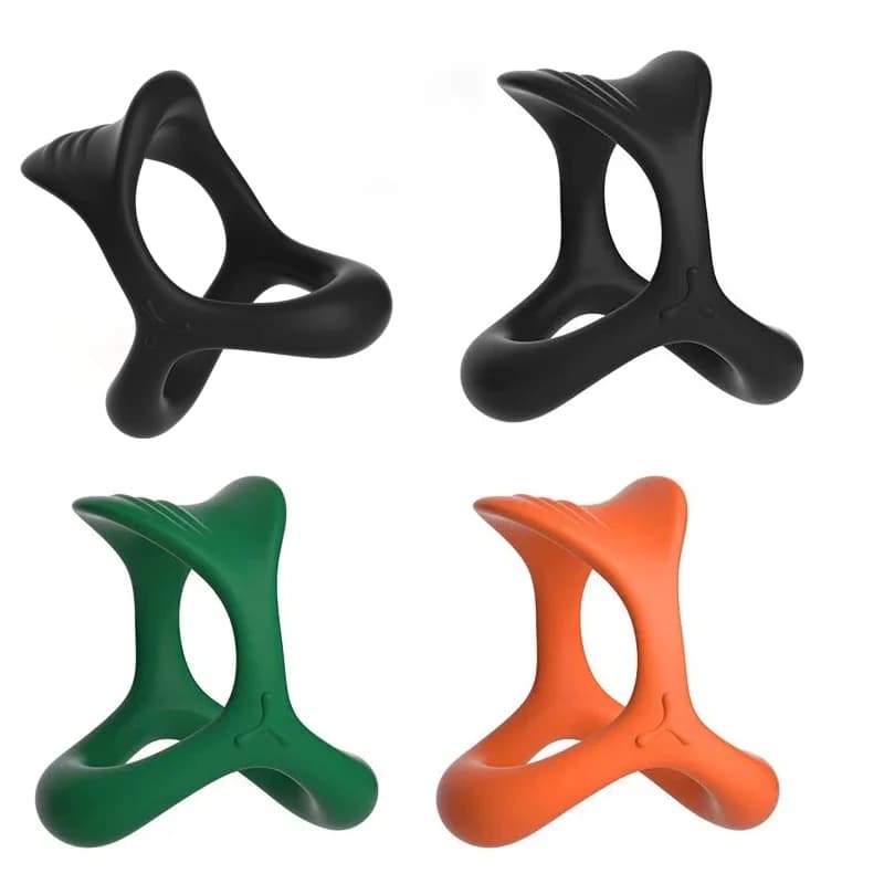 Bondage Pene Ring Sleeve In Silicone Castor Sand Cockring Sex Toy For Men Gay Ritardo Ejaculation Strong Pene Extensor