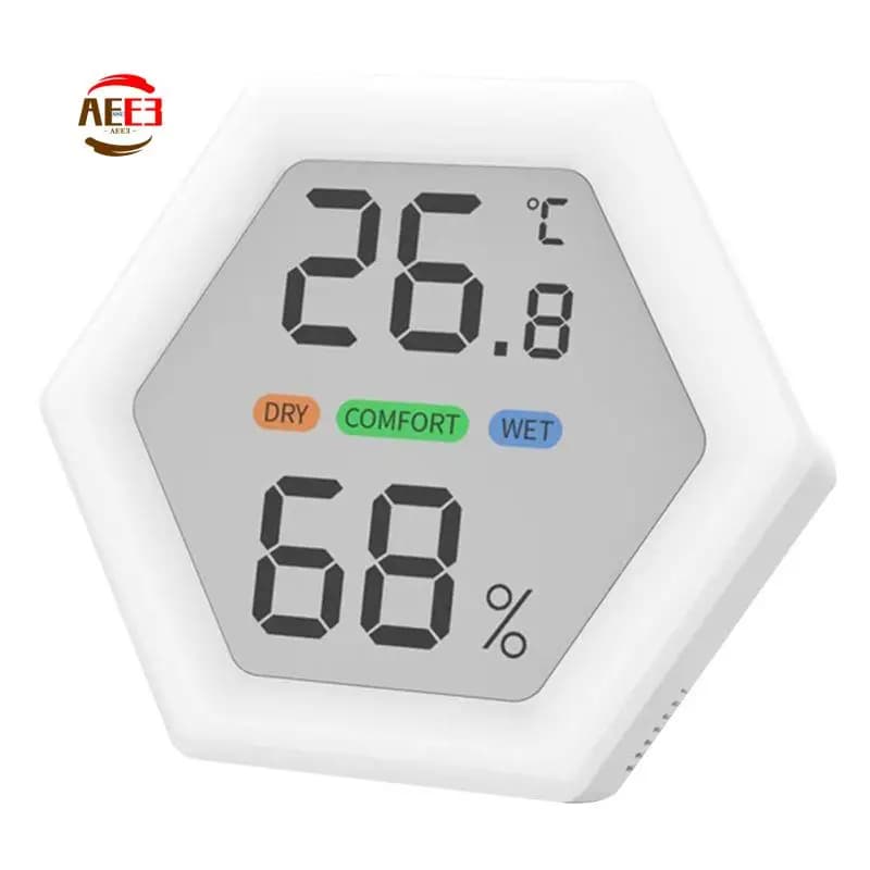Termometro da Interno AEE3, Igrometro Wireless per Patio, Casa e Serra