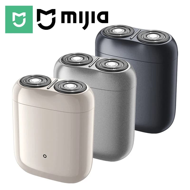 Electric Shaver MIJIA S200 Portable IPX7 Washable, Dry and Humid Razor, Regulabarba Rechargeable for Man