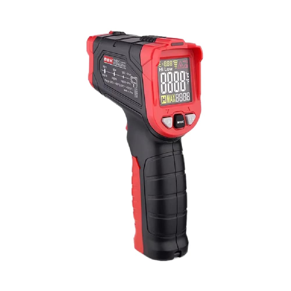 Thermometer infrared battery for portable industrial temperature instrument with LCD display IR digital portable laser