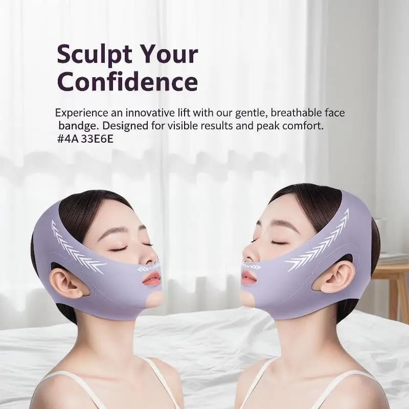 Breathable Face Slimming Bandage V Line Face Shaper Chin Cheek Lift Up Belt Anti Wrinkle Facial Massager Beauty Skin Care Tools
