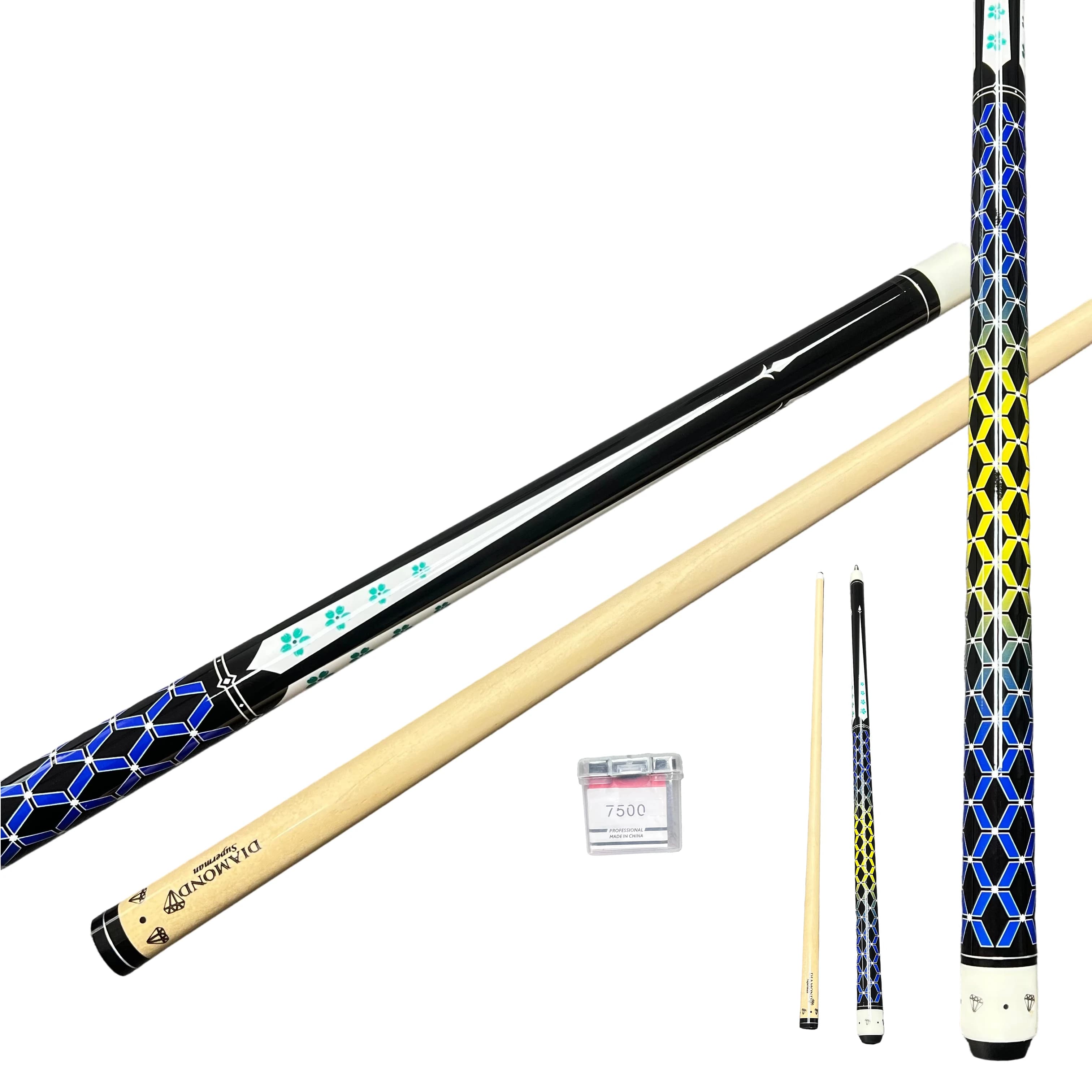 Stecche da Biliardo Universali in Legno d'Acero 18Oz 19Oz per Break