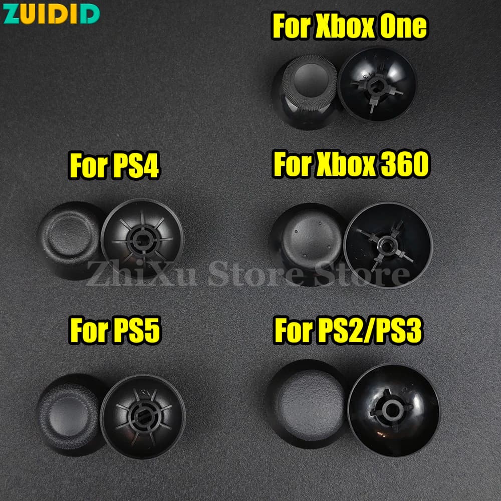 10 Pezzi di Ricambio Thumbstick per Controller PS5 PS4 PS3, Stick Analogici per XBOX ONE Xbox 360, Parti di Riparazione per Joystick