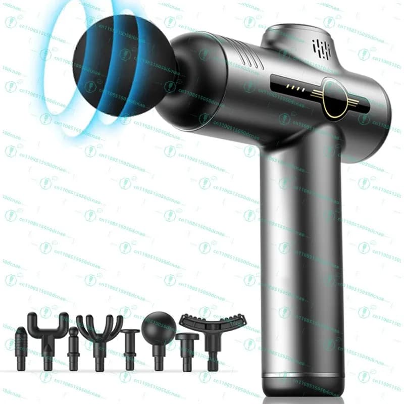 Mini Massage Gun Electric Shock Muscle Relaxation Vibration Fitness Massager For Body Neck Back Ladies Home Travel Fascia Gun