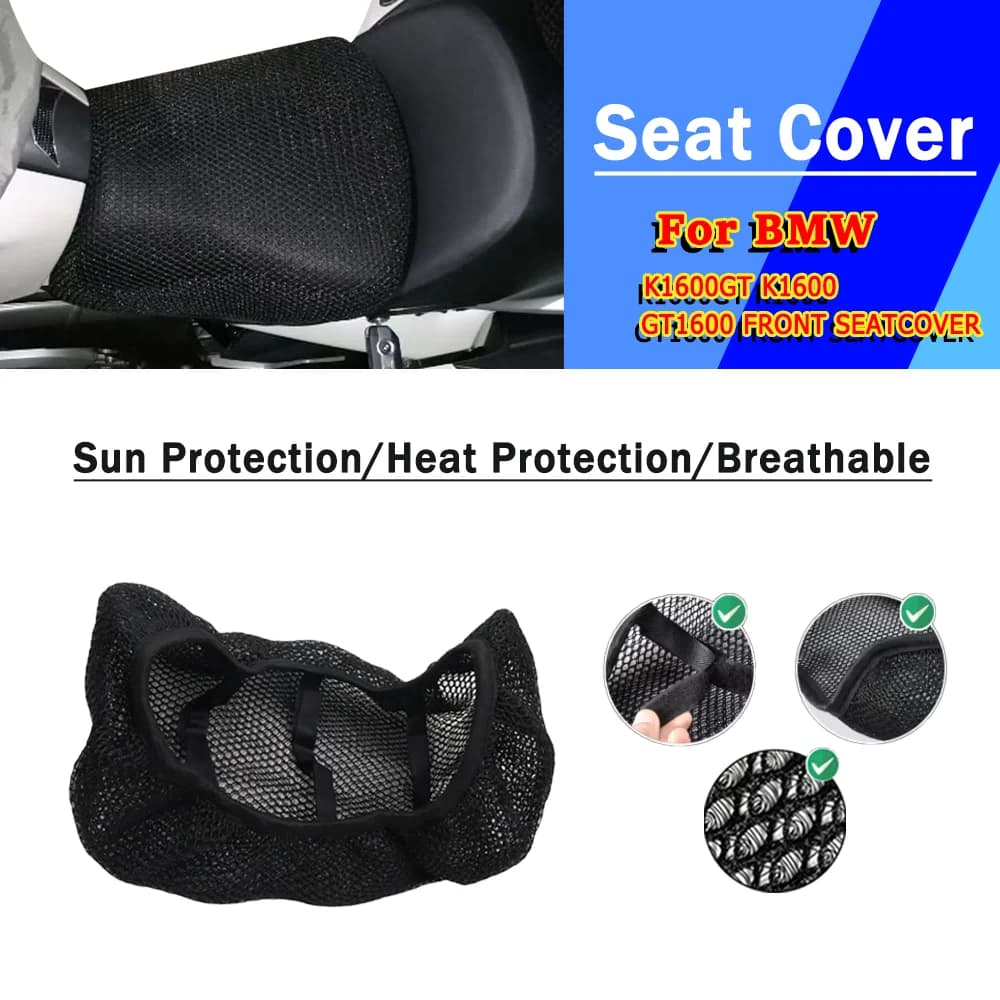 For BMW K1600GT K 1600GT K1600 GT 1600 Maglia Moto 3D Elastic Breathable Heat Resistant Anti-Slip Protective Cover