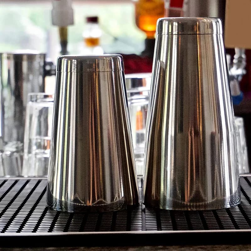 Set Premium per Cocktail A56K - Set Professionale Boston Shaker in Due Pezzi Shaker per Bevande Senza Peso Realizzato in Acciaio Inossidabile 304