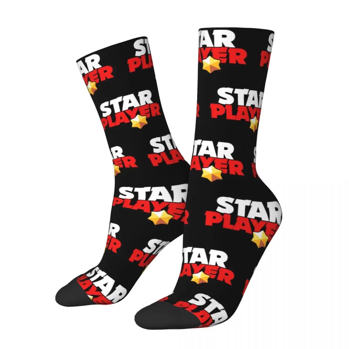 Fashion Male Men Socks Harajuku Player B-Brawls Sock Graphic Women Sock Spring Summer Autumn Winter
