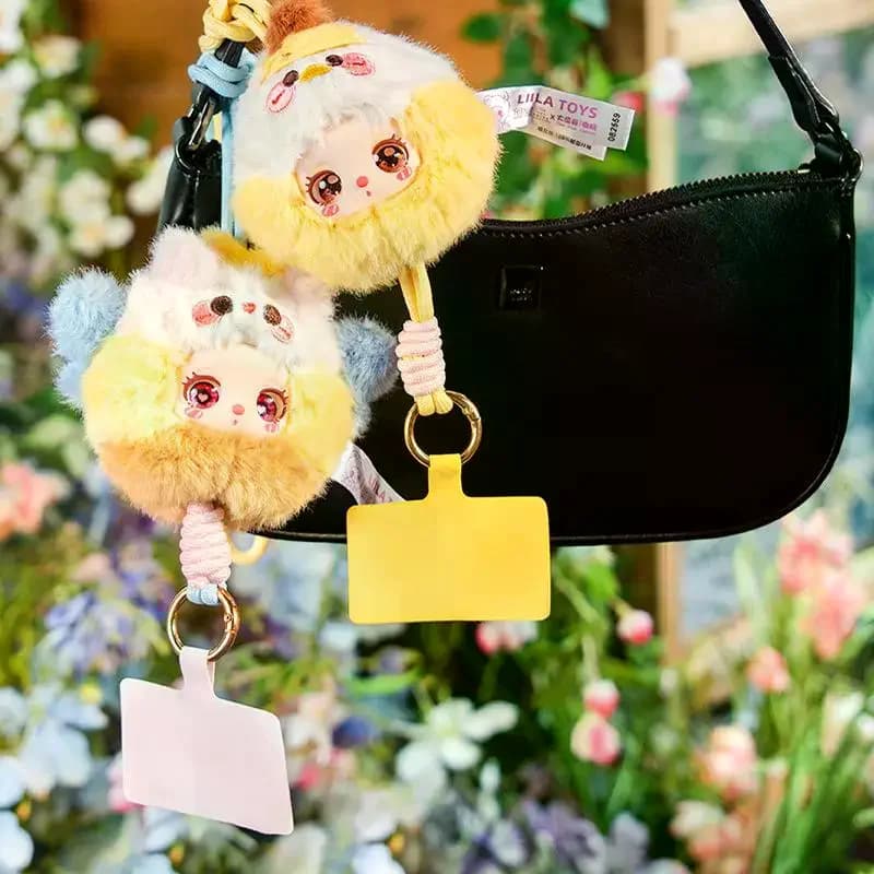 Liila Zoo Mini Animal Plush with Cordino, Trendy Mystery Box, Carin Doll, Backpack and Phone Pendant, Collection Charm, Surprise Gi