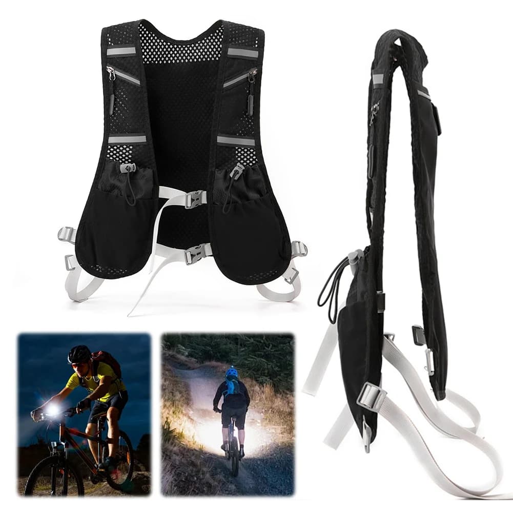 Running hydraulic vest, Breathable phone vest, Light backpack for cycling and outdoor sports