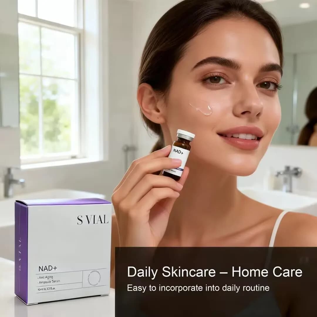 2026 NAD PDRN Korean Essence for Skin Rejuvenation, Cellular Repair, Hyaluronic Acid, Booster Collagen Promotor, Cellular Renewal - Korean Cosmetics
