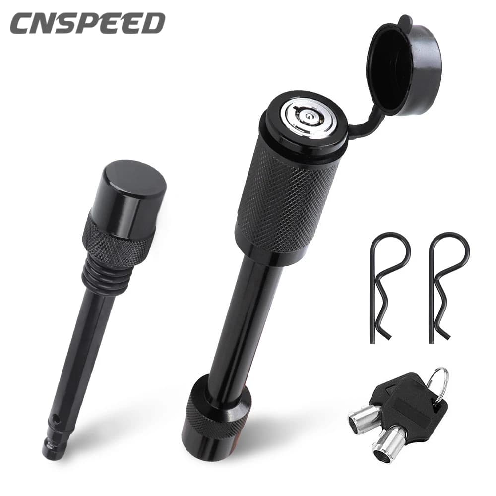 1/2" 5/8" Trailer Hitch Pin Lock Heavy Duty Tow Receiver Dumbbell Trailer Locks for RV Truck Universal Car Accessories