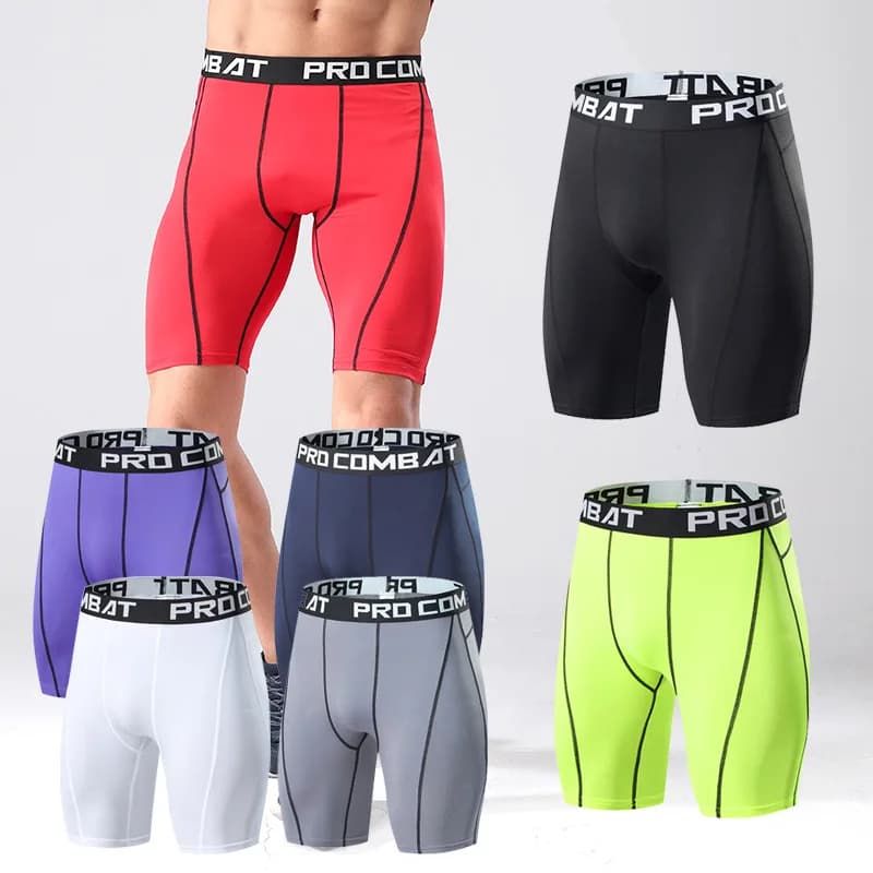 Nuovi Pantaloncini da Uomo 2026 ad Asciugatura Rapida, Leggings Compressivi per Corsa, Palestra e Fitness, Abbigliamento Sportivo Maschile