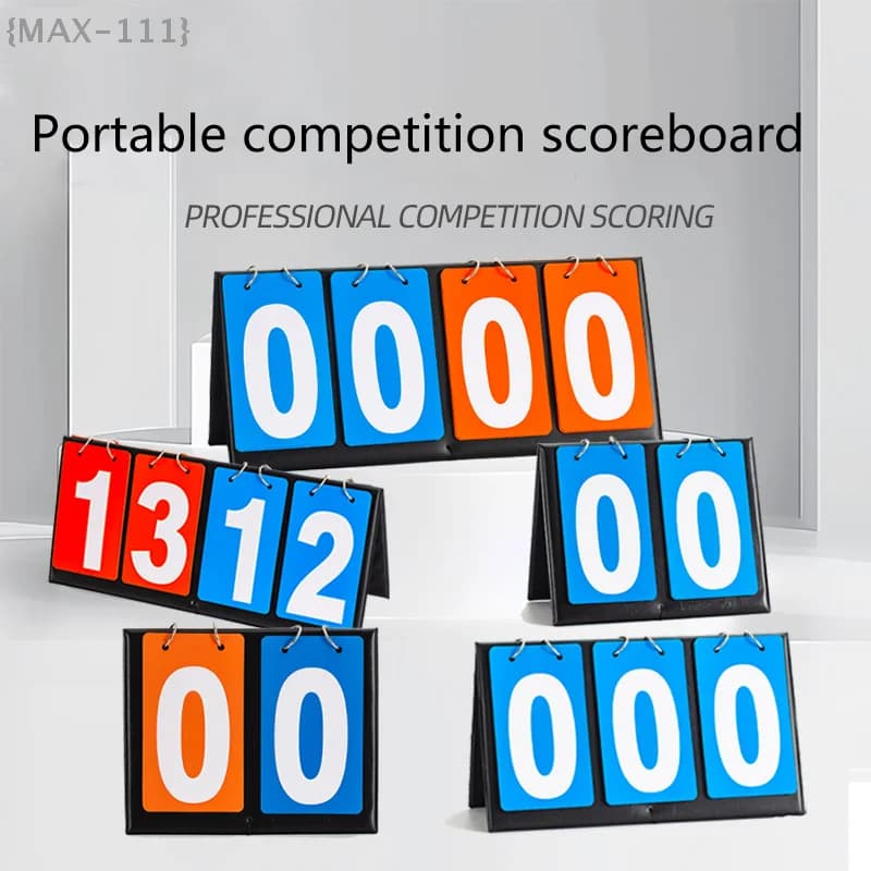 Portable Table Markers, Multi-sport Career for Basketball, Badminton, Volleyball Games and Training