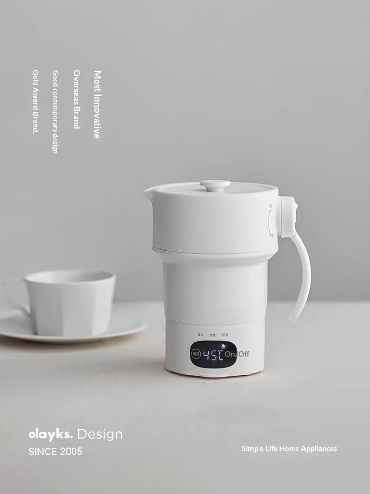 Style Minimalist Business Trip Water Kettle Folding Household Insulated All-in-One Fully Automatic Mini Electric Kettle