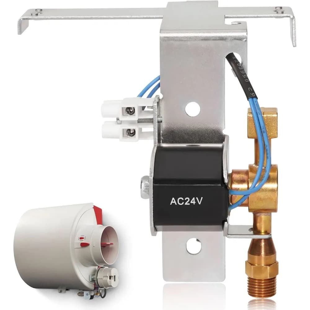 Valvola Solenoide AC 24V per Umidificatori Domestici con Orifizio e Filtro Preinstallati