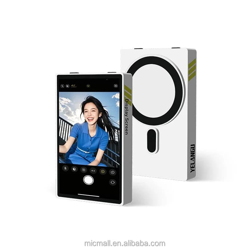2026 Mobile Wireless Magnetic Screen Projector Camera Live Streaming Rear Camera Splitter