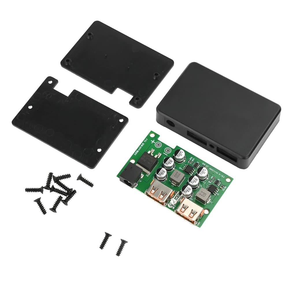 DC 5V 3A Solar Panel Regulator Dual USB Quick Charging Solar Regulator for Mobile Phone Portable Camera Drone Dual USBA + DC