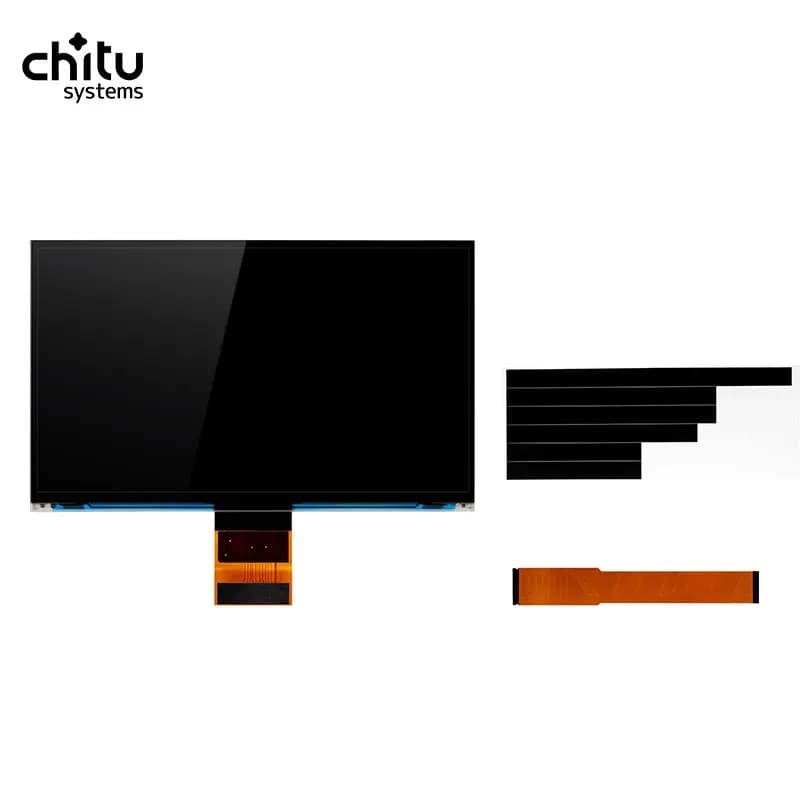 Elegoo Saturn 3 / 3 ultra 10,1 pollici 12K Saturn 4 / 4 ultra monocromatico Sostituzione schermo LCD originale Parte stampante 3D
