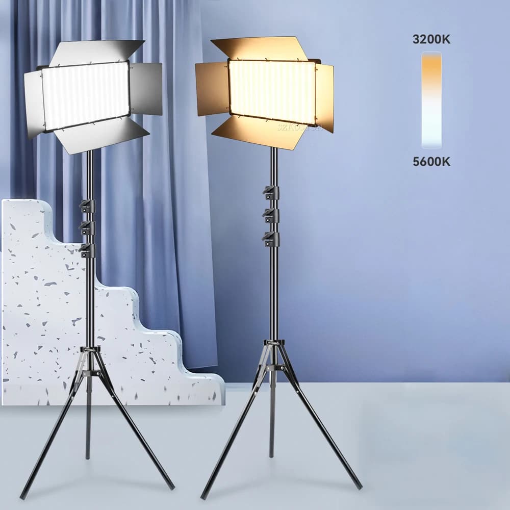 U600/U800 LED Photo Studio Light for Games Youbute Live Video Lighting Portable Panel Lamp for LED Video Recording