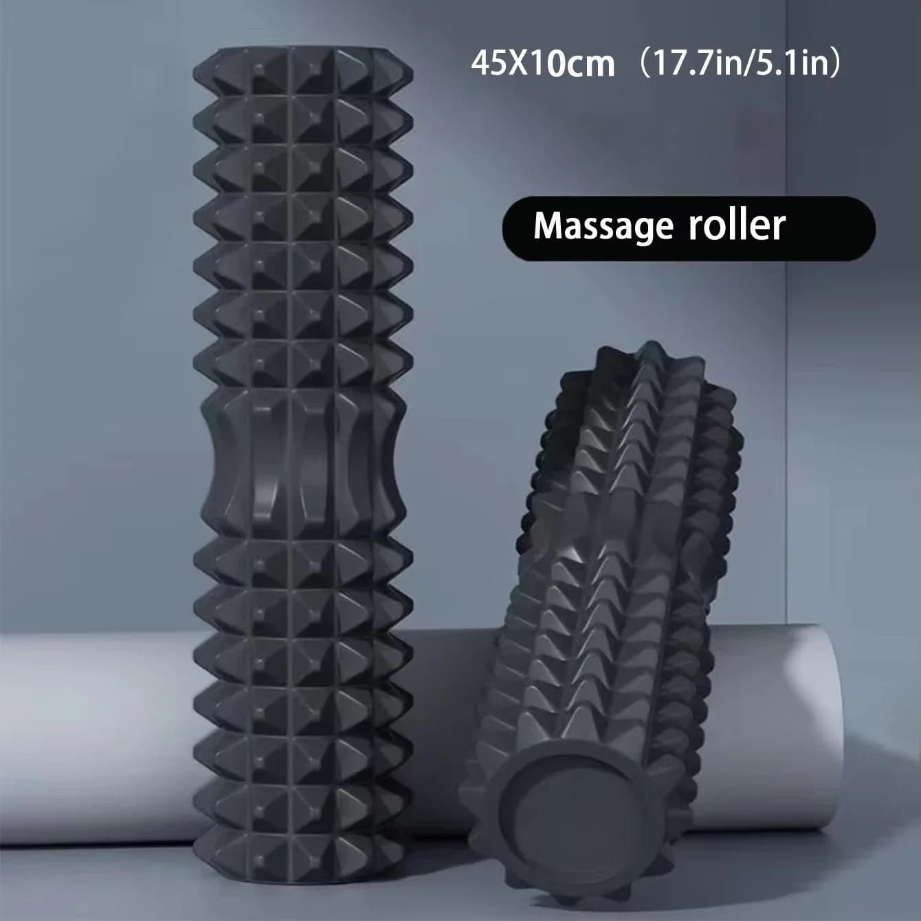 Set of Foam Rollers for Yoga and Pilates, Muscular Massage Block, Fitness Tools, Exercise Button