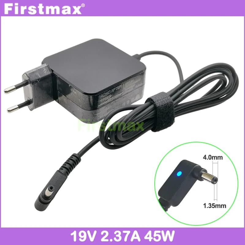 Caricabatterie per Laptop 19V 2.37A 45W per Asus VivoBook X456UA X507LA X507UA X507UB X509FA X509JA X509UA X510QA X510UA X512DA X512FA