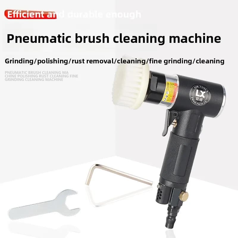 Pulitore per spazzole pneumatiche Filamento di nylon Pulizia di articoli in pelle Spazzola per pulizia Lavatrice per scarpe Macchina per la pulizia del divano