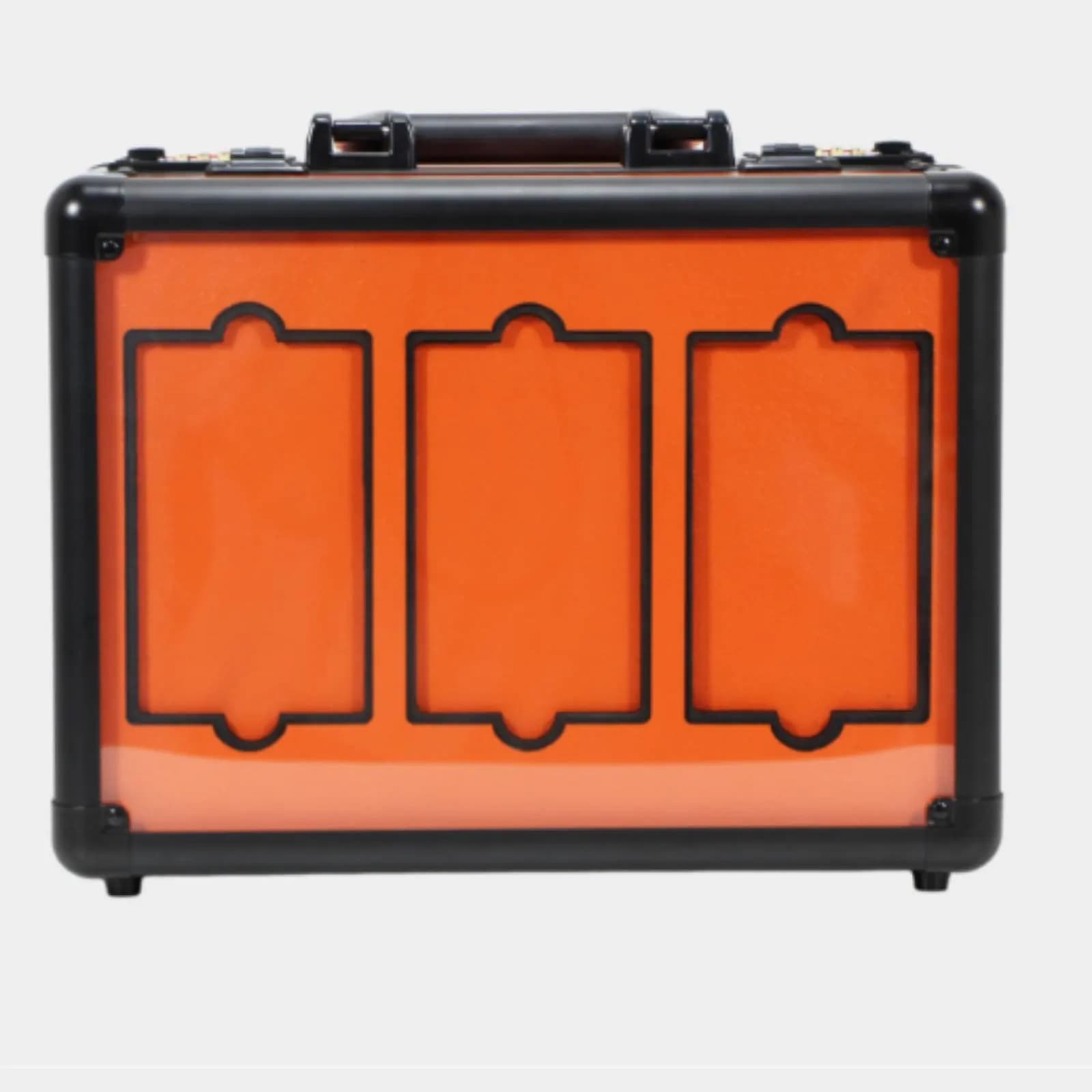 Scatola Portatile per Carte Gradate, Custodia per Toploader con Divisori, Leggera per Collezione ed Esposizione