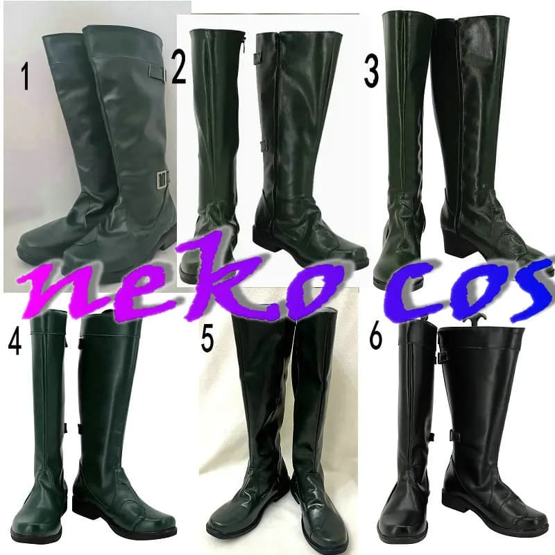 Costume Cosplay Nekocos Shin 1 Go 2 Go, Nuovo Costume Shin 1 Go, Scarpe e Stivali Shin 2 Go