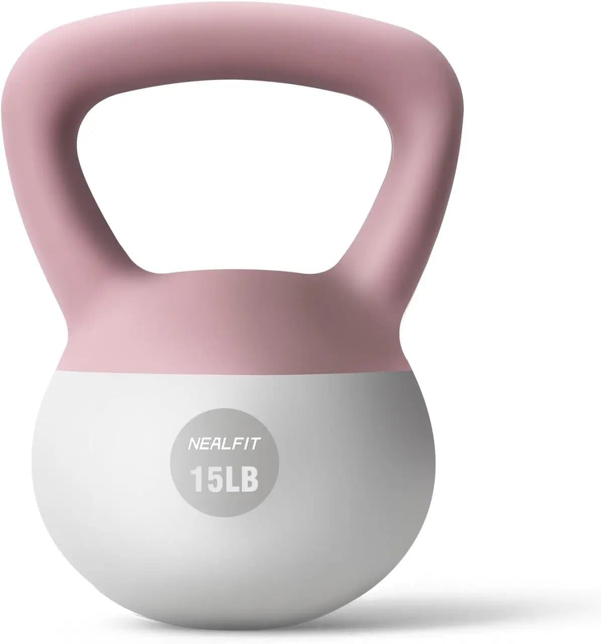Kettlebell Morbido 5-25LB per Allenamento di Forza a Casa, Pesi Fitness Antiscivolo per Uomini e Donne