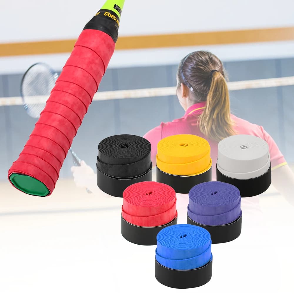 10/25/60pcs anti-slip Original Head Overgrip tennis rack Grips accessory for Padel Shock Tennis Badminton Squash Training Sweatban