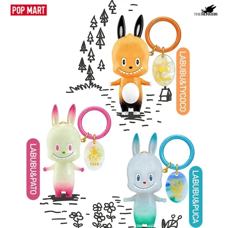 POP MART The Monsters 10th Anniversary Series Blind Box - Mystery Anime Figure Doll Cute Ornament Collection Toy Guess Bag