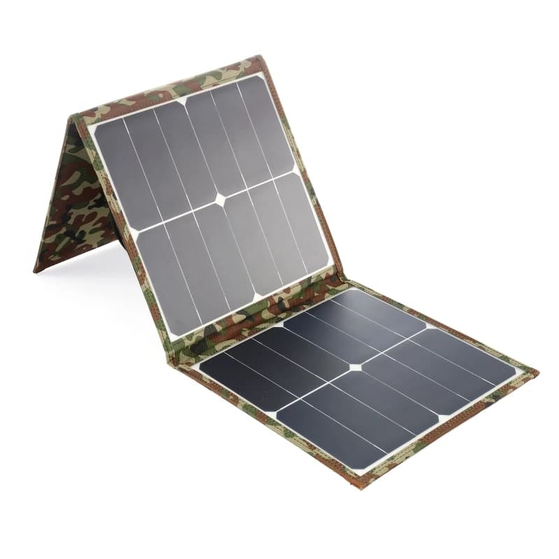 Pannello solare 18V 100W Potenza massima Borsa per pannello solare pieghevole 50W Potenza nominale per telefono cellulare Accumulatori e caricabatterie di riserva Notebook MP3 Pad