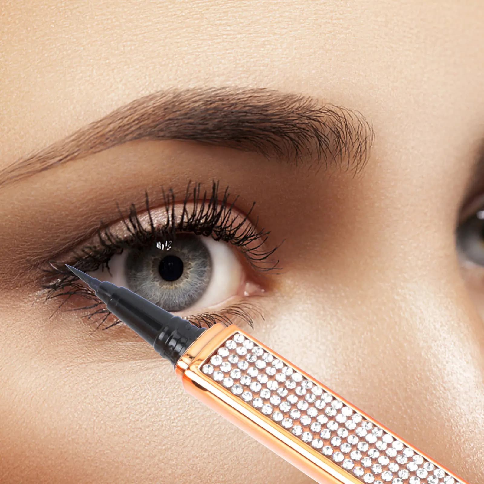 3 penne per eyeliner impermeabili, matite per disegnare gli occhi a lunga durata, per trucco da donna, eyeliner, accessori creativi