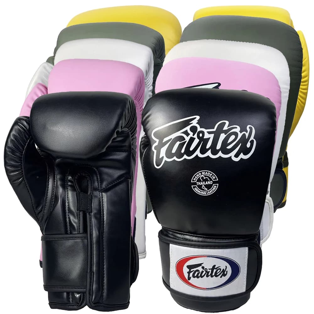 Guantoni da boxe traspiranti per uomini e donne con supporto superiore per il polso e assorbimento degli urti - Punching Padde
