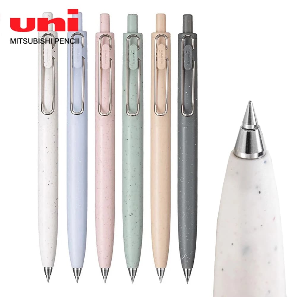 Japan UNI Gel Pen Earth Texture Limited roller Pen 0.5mm Black Technology Pen Upgrade Low Center of Gravity Cute Stationery