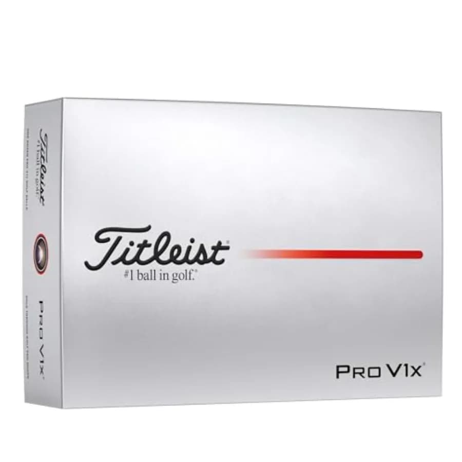 Palline da golf Pro V1x ad alte prestazioni, progettate per giocatori d'élite che cercano massima distanza, controllo superiore e rotazione eccezionale.
